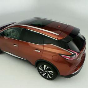 Новый Nissan Murano показан на видео
