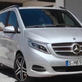 Mercedes создал идеальную рекламу семейного V-Class